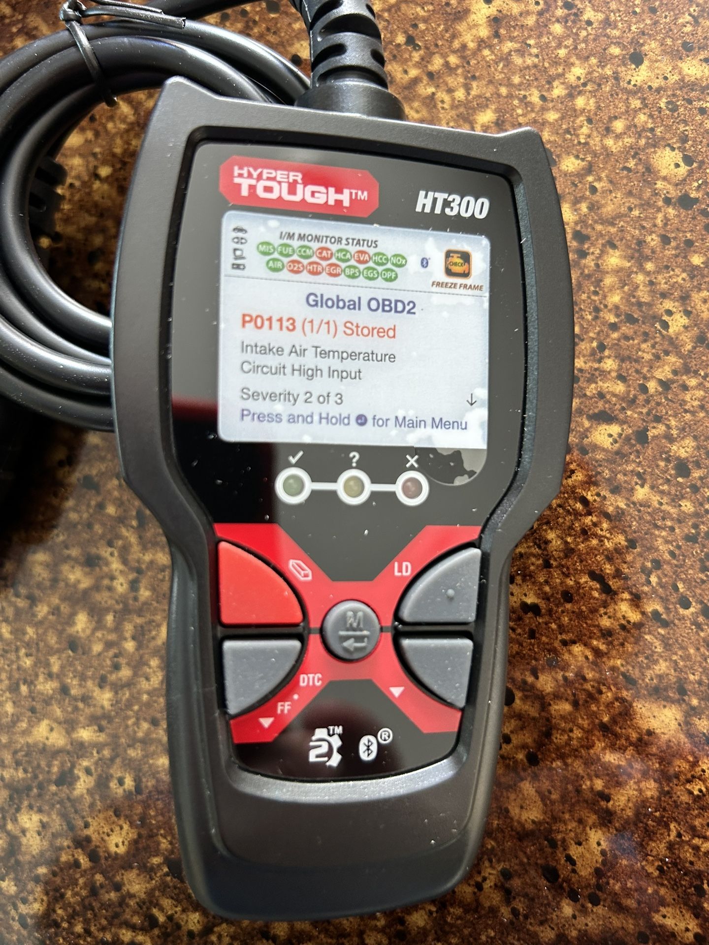 Hyper Tough HT300 Scan Tool Obd ll