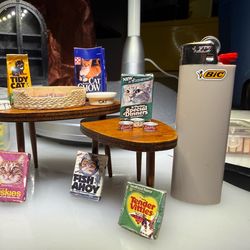 1:12 scale cat/kitten supplies