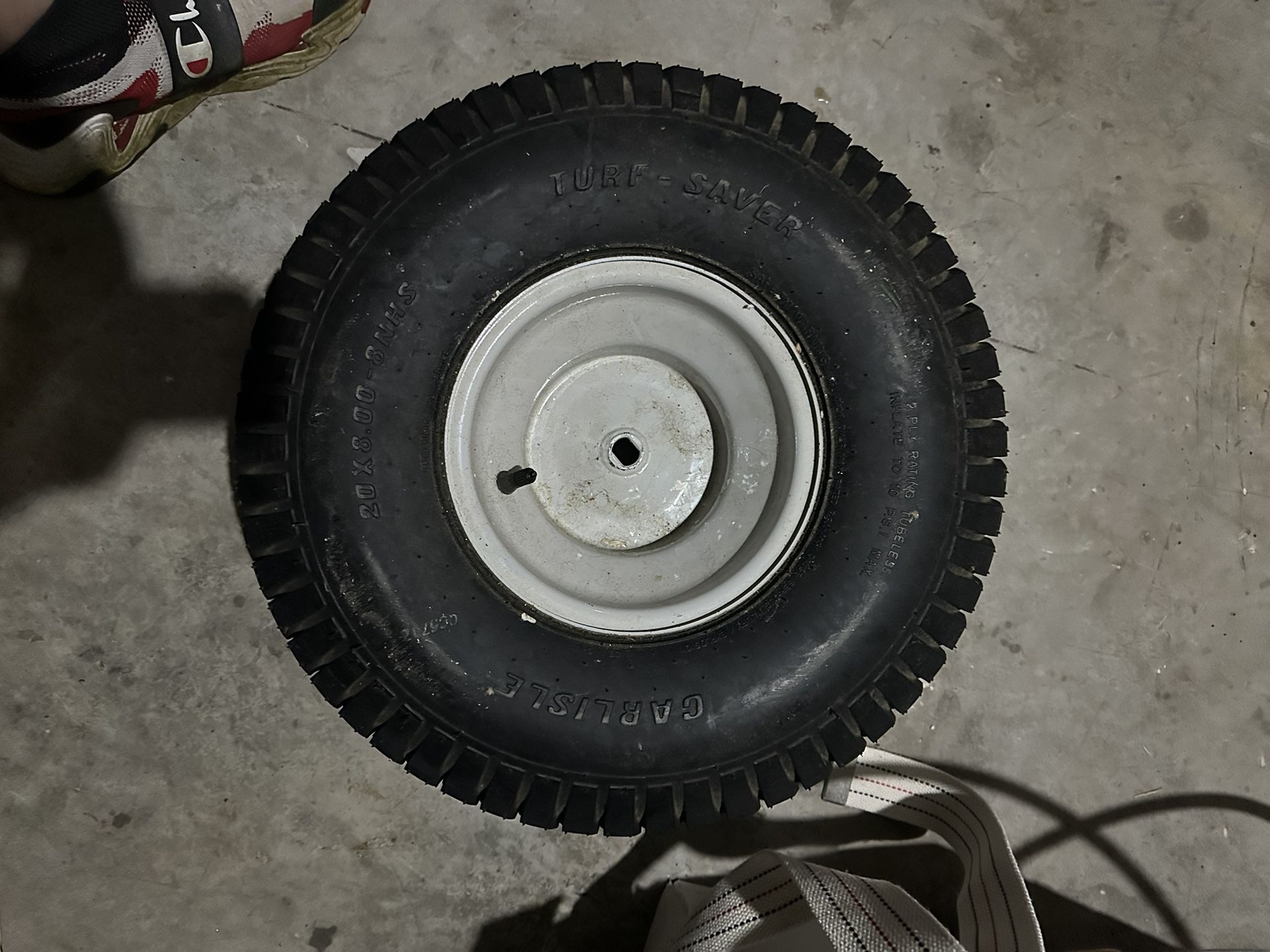 20x8 Riding Mower Wheel With Tire