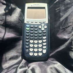 TI 84- Plus Calculator & Hard Case