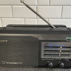 Sony ICF-34 4 Band Portable Radio 