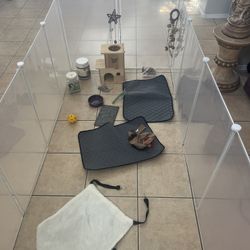 Pet Play Pen And Chinchilla Accessories 