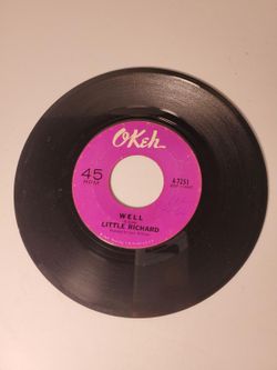 Vintage Little Richard 7" Vinyl Record Single 45 RPM OKeh Untested
