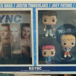 Nsync funko pop Set New
