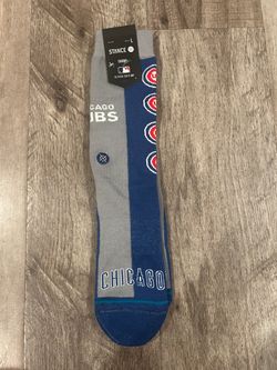 New with tag Stance MLB Baseball Chicago Cubs Crew Mens Socks