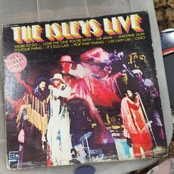 ISLEY BROTHERS- ISLEYS LIVE (2 Lps)-TNS 3010- GATEFOLD VINYL LP VGC+ E-1