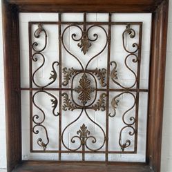 Indoor / Outdoor Iron Wall Art