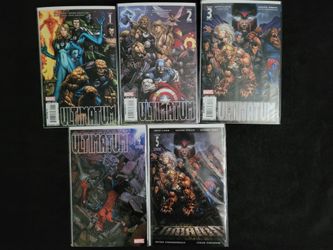 Ultimatum #1-5 Complete Marvel Comic Set