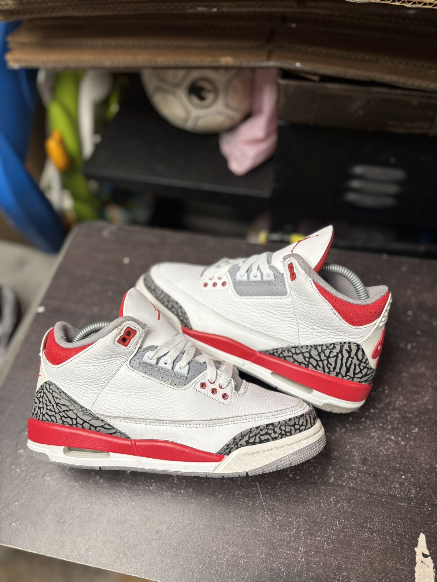 Air Jordan 3 Fire Red 2022 
