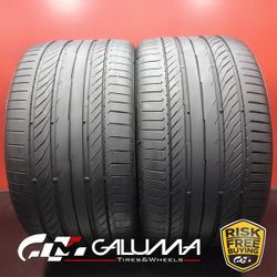 Set of 2 Tires LikeNEW Continental ContiSportContact 5P N0 XL 315/30ZR21 #94111