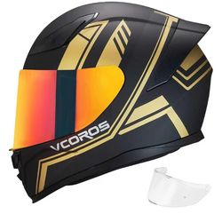 Motorcycle Full Face Helmet for Unisex-Adults DOT Approved WS-609 Motorbike Street Bike Racing Helmets