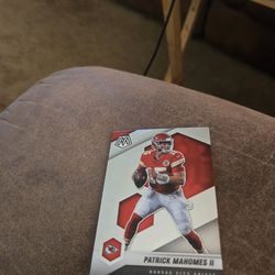 2021  mosaic Patrick mahomes card