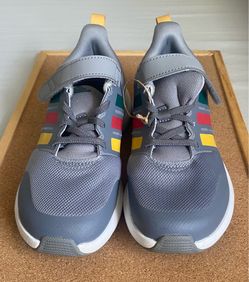 Adidas Grey and Multi colored trainers Size 2.5 Kids