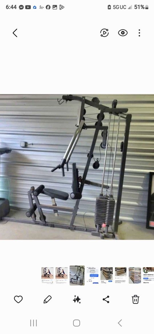 COMPLETE GYM UNIVERSAL MACHINE