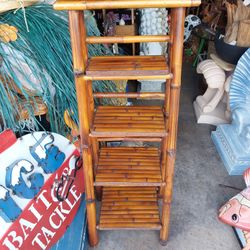 Cool Tierd Bamboo Stand Folds Up