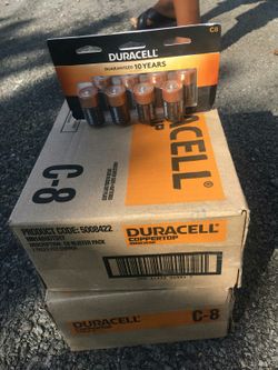 Duracell Battery C-8