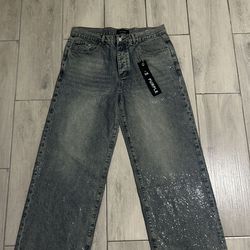 Brand new purple jeans