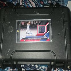 Cooper Flagg Bowman Auto Sneaker Patch Card