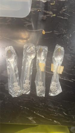 Individually Wrapped  Spoons Set of 4