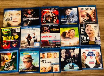 15 BLU-RAY dvd movies like new