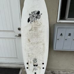 6’0  Softop  surfboard