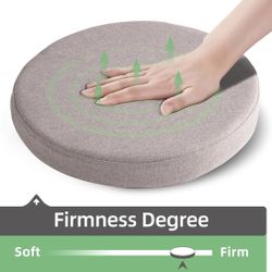 New in Box 4 Round Chair Cushions 