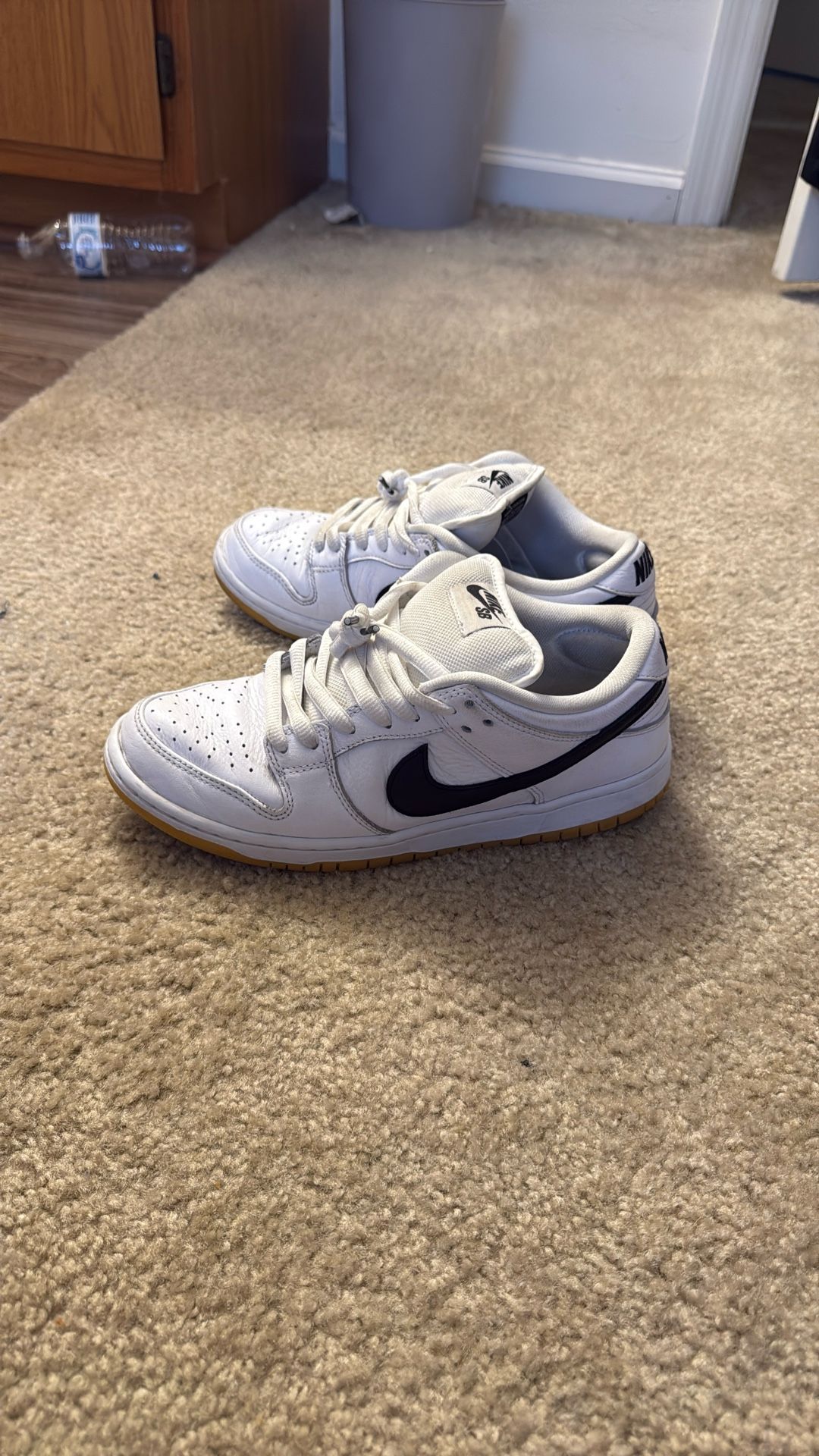 Nike Sb Dunks White Gum Bottems