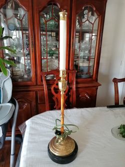 Vintage table lamp base Decore