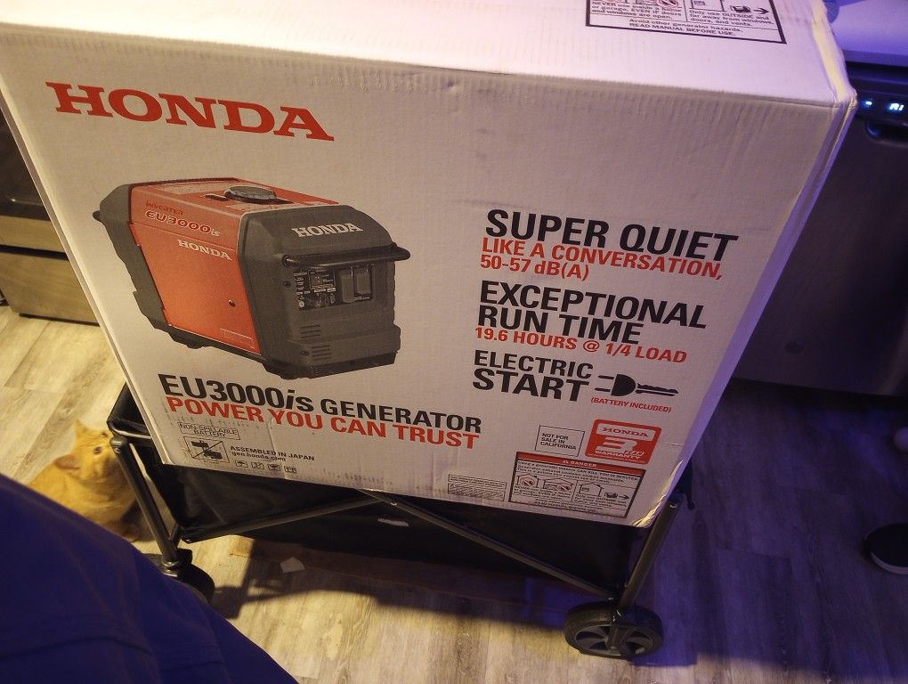 Honda EU 3000 Generator 