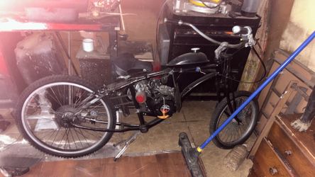 gas powered bike