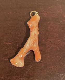 Pink Coral Pendant