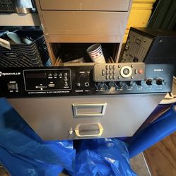 Industrial amplifier,  connections, Bluetooth SIM card