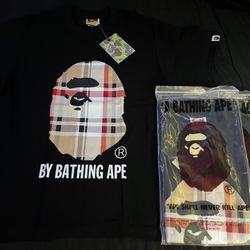 Bape X Burberry Tee