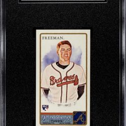 2011 Topps Allen & Ginter Mini #198 Freddie Freeman RC SGC 9.5 Mint +
