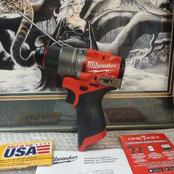 NEW MILWAUKEE M12 FUEL 1/2 HAMMER DRILL DRIVER TOOL 