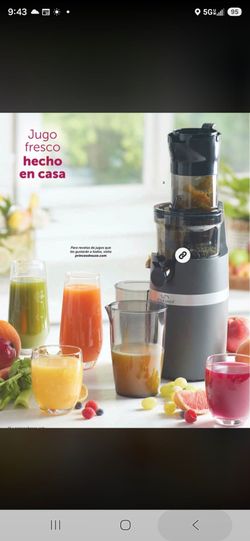 Extractor de jugos de princess house nuevo