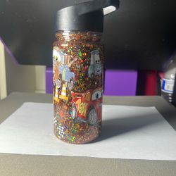 Cars 10oz Plastic Snowglobe Tumbler 