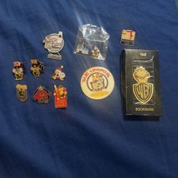 Disney And Several Other Pins 