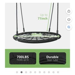 48 Inch Web Tree Swing
