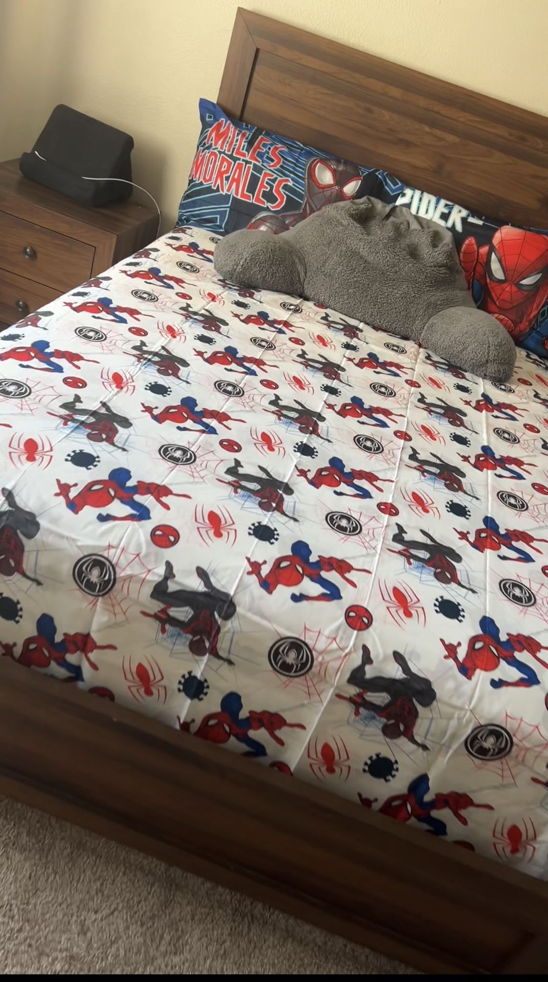 Moving Out Sale ‼️‼️Double Bed With Box Spring