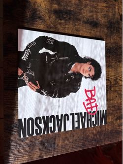 Michael Jackson – Bad vinyl LP. Original gatefold sleeve with iconic inside artwork (see photos).