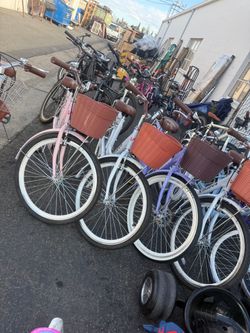 New Viribus bicycles, 24"26", $150 each, some have gears