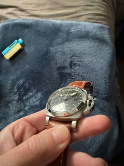 Lux Swiss watch GMT