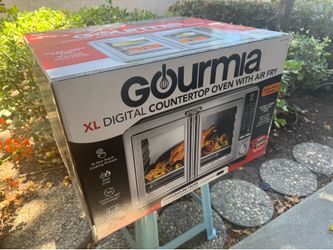 Brand New In Box Unopened Unused Gourmia XL 16 In 1 Multi Function Stainless Steel Digital Countertop Oven With Airfry