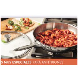 PRINCESS HOUSE SARTÉN DE 12 “ HEALTHY COOK NUEVO EN SU CAJA