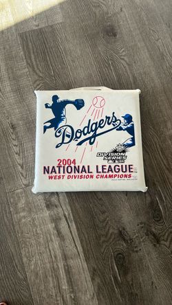 2004 LA Dodgers NL West Champions Stadium Seat Cushion
