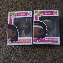 2 Black Barbie Funko Pop