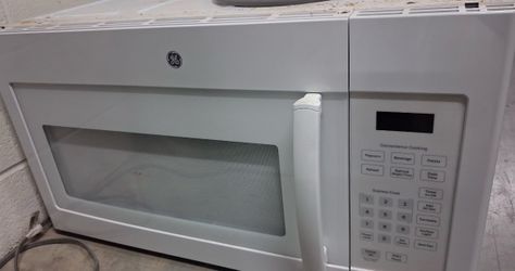 White microwave