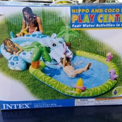 Intex Hippo and Coco Play Activities Center 4-in-1  