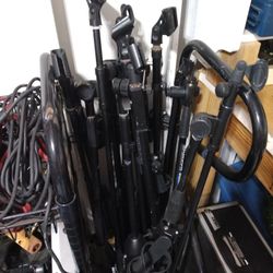 Mic Stands With Cup Holders